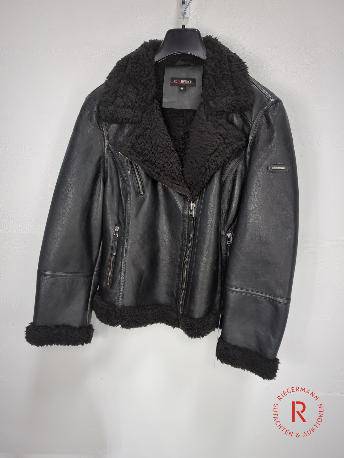DAMEN LEDERJACKE GRÖSSE 46